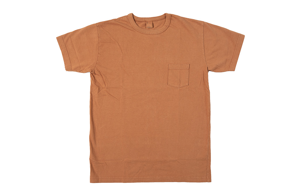 3sixteen Arcoíris Collection / Overdyed Pocket T-Shirt - Apricot - Image 1